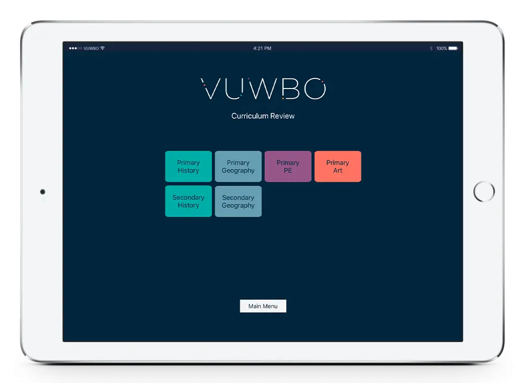 Vuwbo iPad